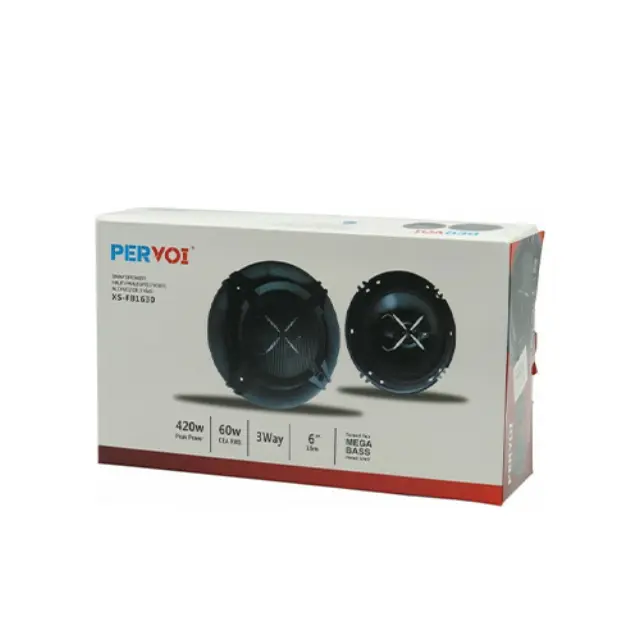 Rolinger Σετ Ηχεία Αυτοκινήτου 6" με 60W RMS (3 Δρόμων) XS-FB1630 2