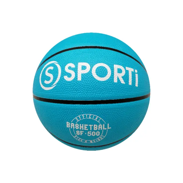 Sportifrance Μπάλα Μπάσκετ Μπλε Χρώμα , Μέγεθος 5 , Indoor/Outdoor