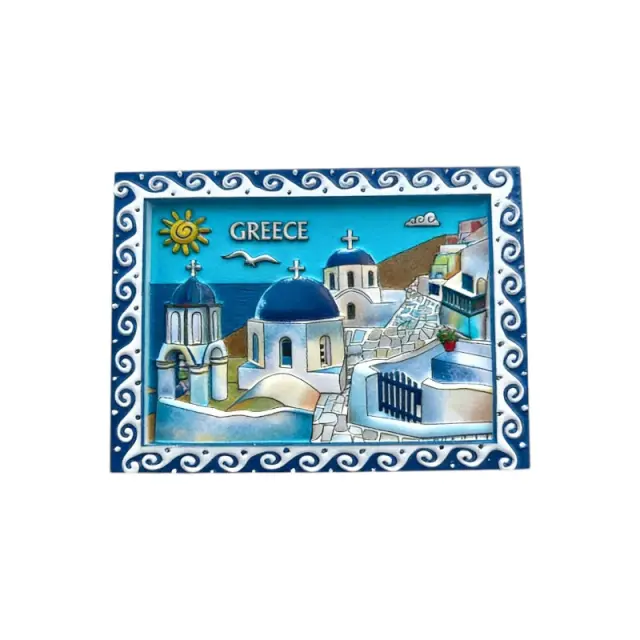 Tουριστικό μαγνητάκι Souvenir - Σετ 12pcs - Greece - 678515