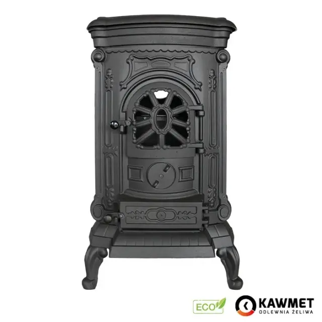 Ενεργειακή Σόμπα Ξύλου 8kW από Μαντέμι P9 ECO - KAWMET 2