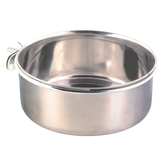 Trixie Ανοξείδωτο Πιάτο με Βάση Βιδωτό Ø14cm 900ml