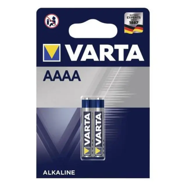 Μπαταρία Alkaline Varta AAAA LR61 LR8D425 (2 τεμ.) N54353