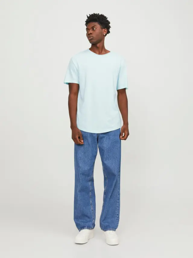 JJEBASHER TEE O-NECK SS NOOS - Apricot Ice 3