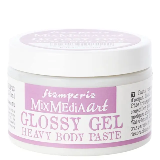 Stamperia Mix Media - Πάστα Διάφανη - 150ml
