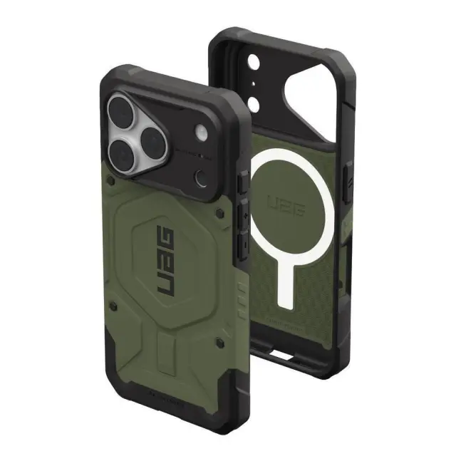 UAG Pathfinder MagSafe, olive - iPhone 18 Pro/17 Pro