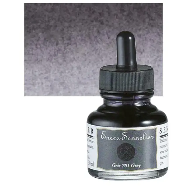 Μελάνι Sennelier - 701 Grey - 30ml