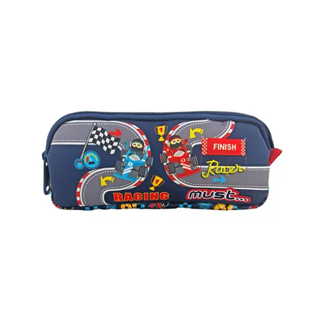 Must Κασετίνα Βαρελάκι 2 θήκες Racing (000585491)