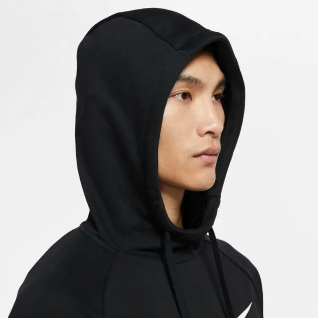 Nike Dri-FIT Hoodie Swoosh (CZ2425-010) - Μαύρο 3