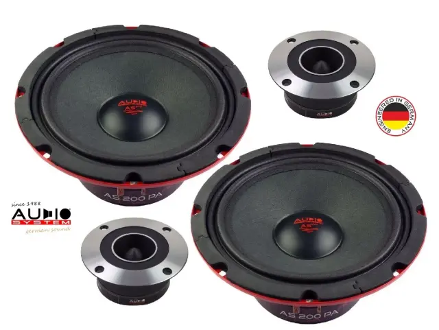 R200PA evo 2-way component speaker set 20 cm (8")