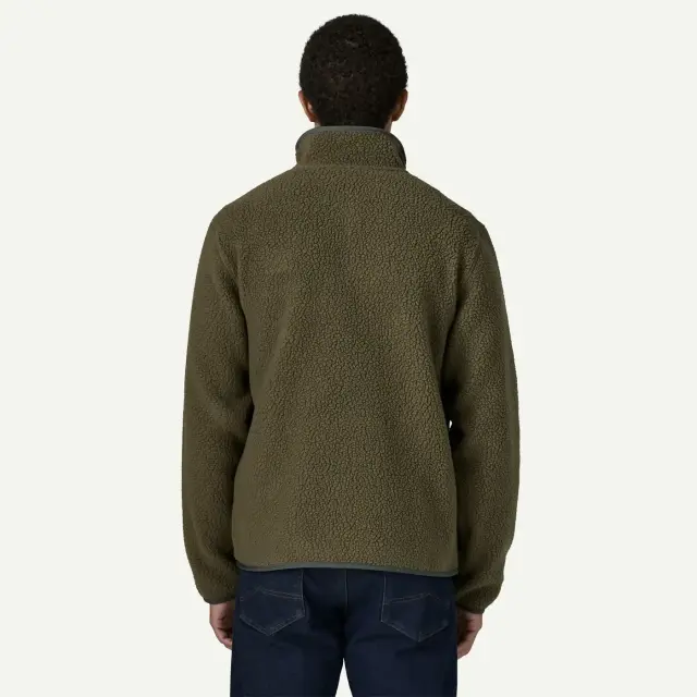 Patagonia Men's Retro Pile Fleece Jacket Basin Green Ζακέτα - X Large 3