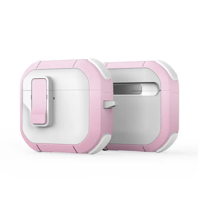Dux Ducis® Hybrid Θήκη για Airpods 4/5-White/Pink OEM 3