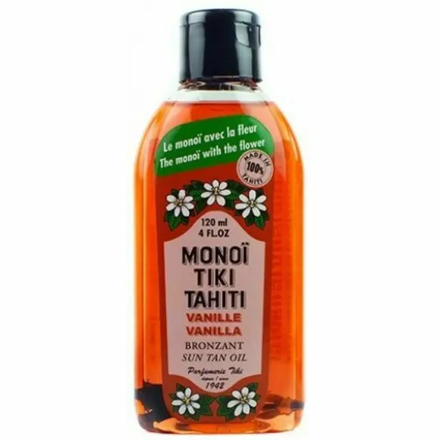 Monoi Tiki Vanilla SPF3 Λάδι Μαυρίσματος για Πρόσωπο & Σώμα 120ml
