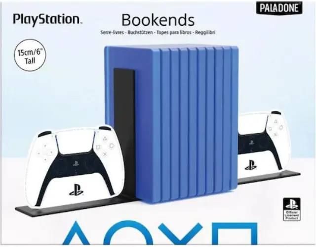 Paladone Βιβλιοστατης Επιπλο Γραφειου Playstation BOOKENDS Διαστάσεις: 16.3x21.3x 9.5 cm