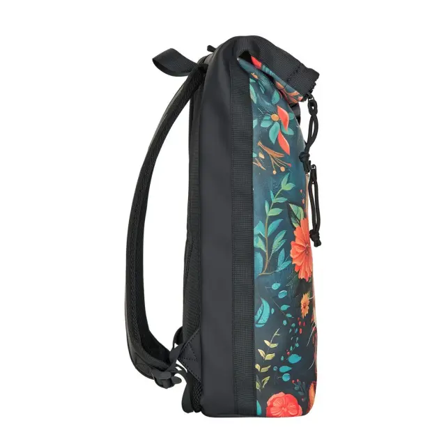 New Rebels Mart Art Roll-Top Backpack (L): Catface 2