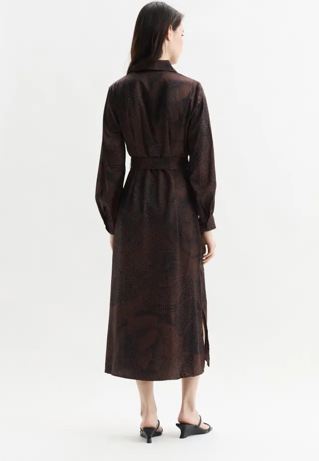 EMME BY MARELLA “EMMALARICO” DRESS (26252260812 BROWN) - 46 2