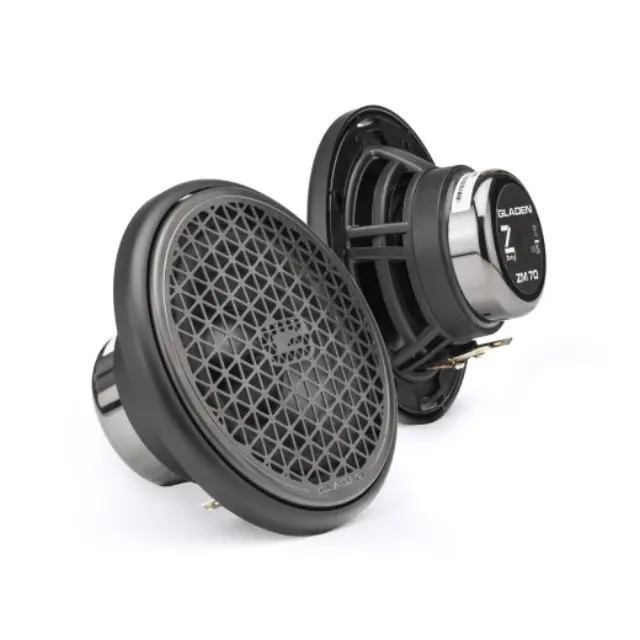 Gladen Zeta ZM-70silver Speakers midrange