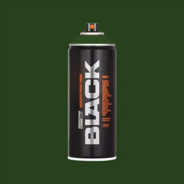 Montana Black Spray Paint 400ml BLK-6730 Toad