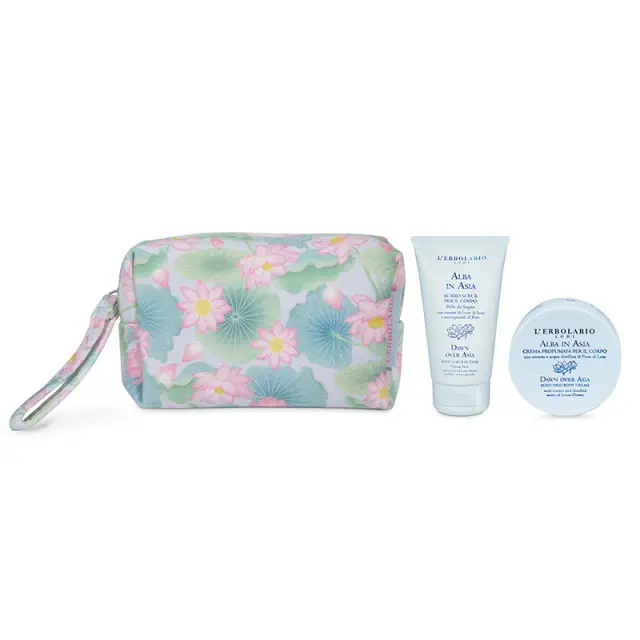 L' Erbolario Promo Alba In Asia Σετ Περιποίησης για Ενυδάτωση με Scrub Σώματος 50ml & Αρωματική Κρέμα Σώματος 75ml
