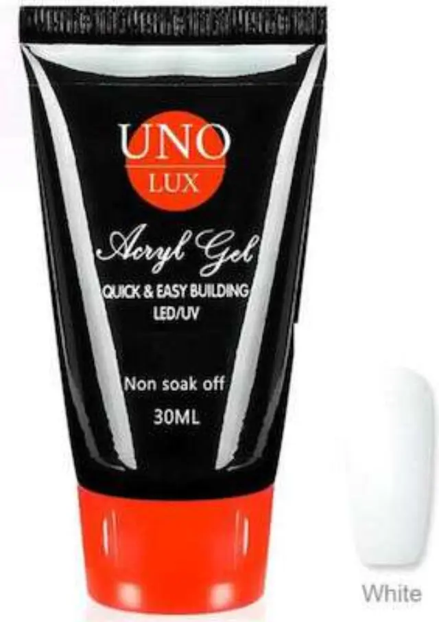 Uno Lux acrygel Uv/Led White 30ml