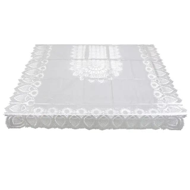 Τραπεζομάντηλο Ασημί Πλαστικό 150x264cm