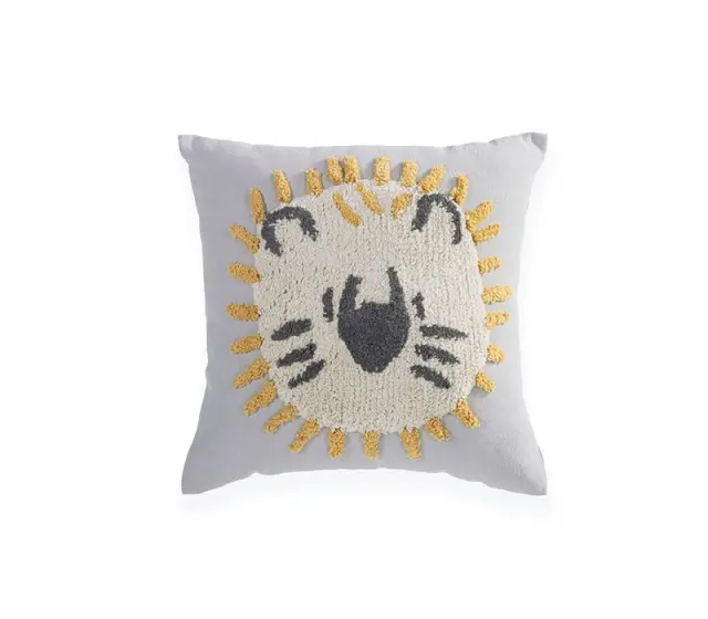 Nef-Nef Homeware Μαξιλάρι Διακοσμητικό Animal Way 35x35 Grey