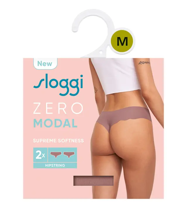 Sloggi Σλιπ Zero Modal 2.0 Hipstring 2 ΤΜΧ Κακάο 2