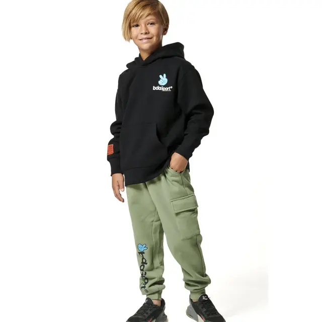 Body Action Long Sleeve ΠΑΙΔΙΚΗ ΜΠΛΟΥΖΑ (064402-01-Black) - Μαύρο 3