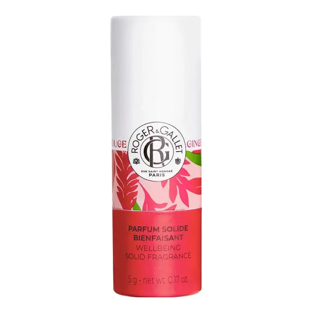 Roger&Gallet Gingembre Rouge Parfum Solide Αναζωογονητικό Στερεό Άρωμα, 5g
