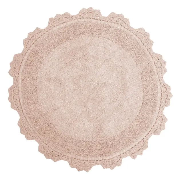 Πατάκι Μπάνιου Φ60 Anna Riska Lace 1 Blush Pink