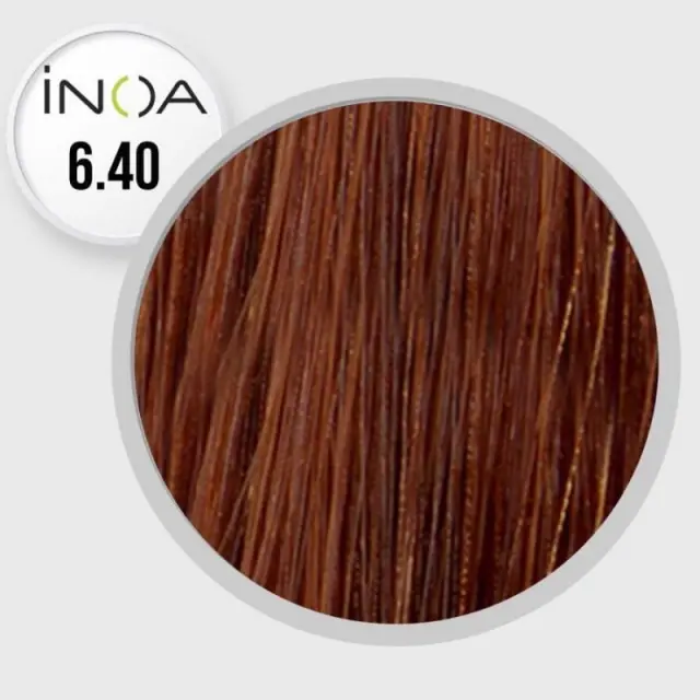 Loreal Inoa Βαφή 6,40 Rubilane Ξανθό Σκούρο Χάλκινο Έντονο 60ml 2