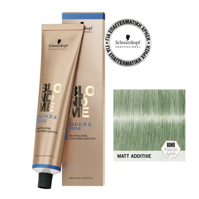 Schwarzkopf Professional BlondMe Bleach Tone Color B-Matt Additive 60ml