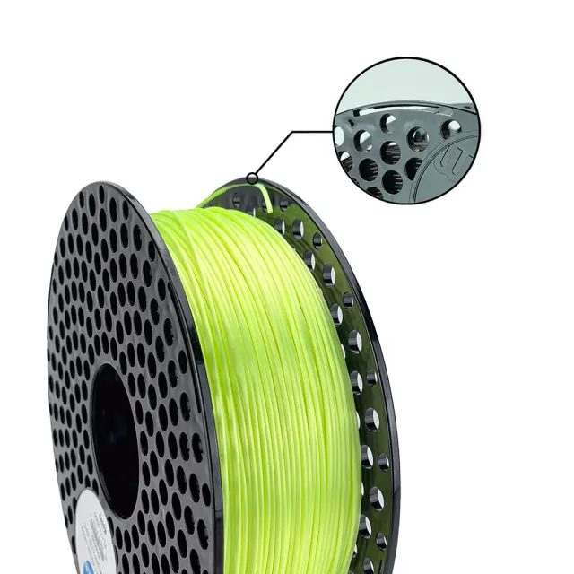 AzureFilm PLA 1.75mm Silk Lime 1kg 3