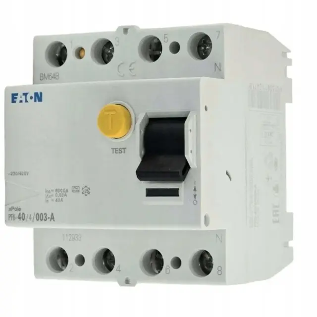 PF6-40/4/003-A Residual current circuit breaker (RCCB), 40A, 4p, 30mA, type A