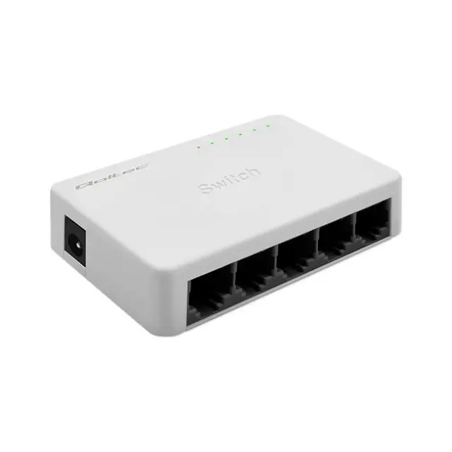 Qoltec Unmanaged Switch 5port Fast Ethernet (52245)