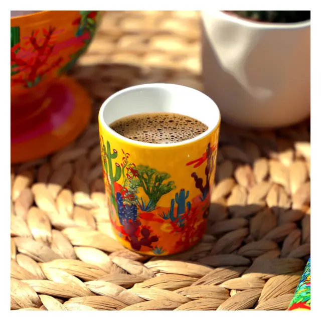 Pylones Φλυτζανάκι Espresso / Coffee Cup (80ml): Tazzina (9 σχέδια) Cactus 2