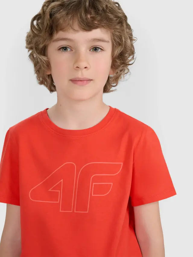 4F T-shirt Kids Red 4FJWSS26TTSHM3007-62S - 140 3