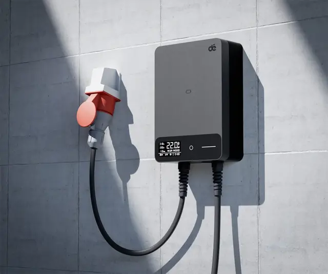 dé 22kW Wallbox with 7.5m Cable (APP VERSION) 2