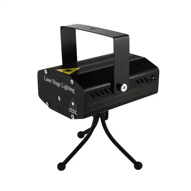 EMS-09 Δίχρωμο Μίνι Party Laser κόκκινο και πράσινο για εφέ Firefly, λειτουργεία auto και music