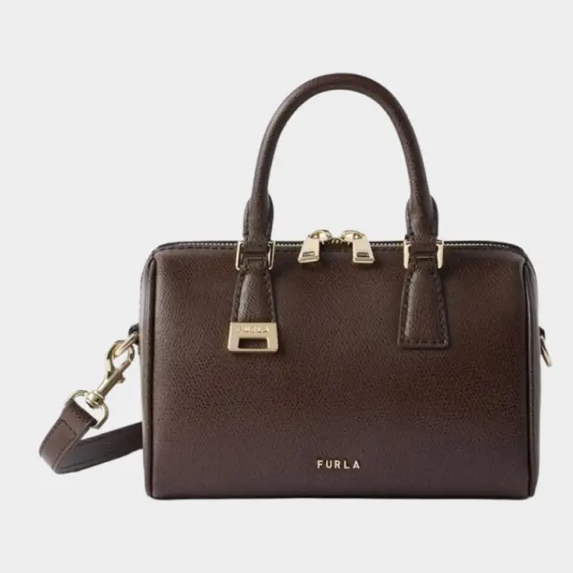 Δερμάτινη Τσάντα Χειρός Furla WE00933A0023_MA4284S Καφέ - UNI