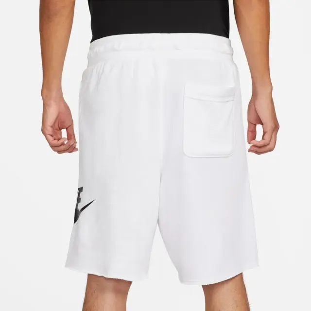 Nike Club Alumni FT Short (DX0502-100) - Λευκό - XL 2