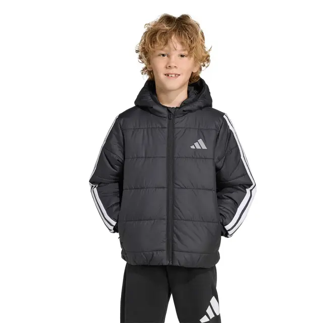 adidas Sportswear Kids Essentials 3Stripes Jacket Μαύρο JW2443 (adidas Sportswear)