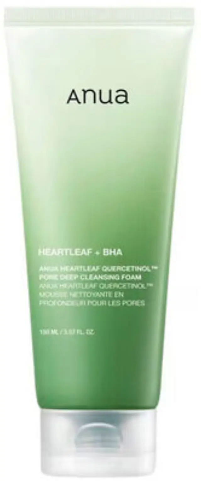 Anua Heartleaf Quercetinol Pore Deep Cleansing Foam 150ml - Αφρός για καθημερινό βαθύ καθαρισμό