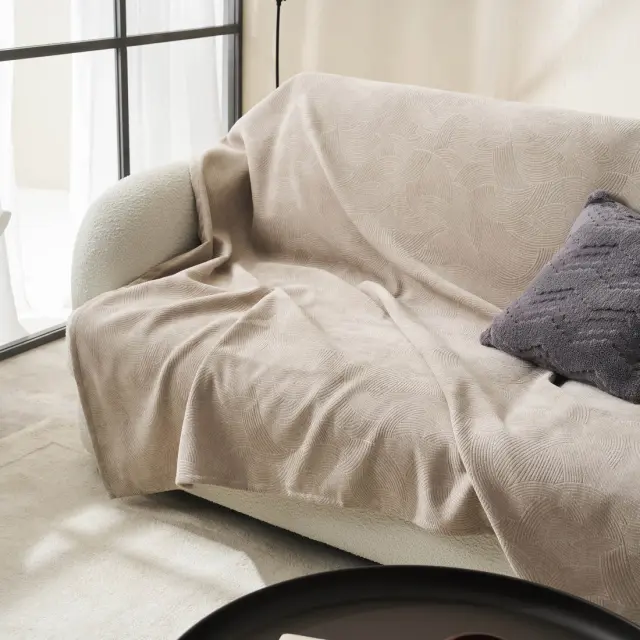 Ριχτάρι Τετραθέσιου Gofis Home Nimbus 20-07-447-4/39 Warm Beige 180x350 2