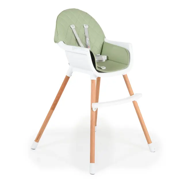 Cangaroo Ξύλινη Καρέκλα Φαγητού Gelato Mint 3801005151684 2