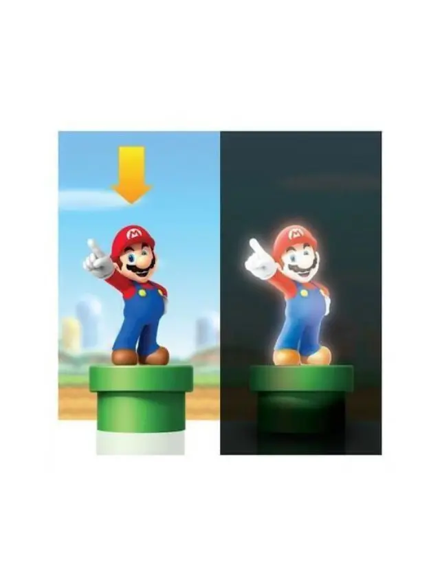 Paladone® Διακοσμητικό Φωτιστικό Super Mario- Μπλε 2