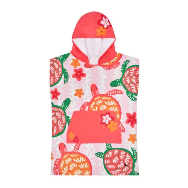 Dock & Bay: Παιδικό πόντσο Quickdry Turtley Tropical Microfiber (Μικροϊνες) 3-5 ετών (66 x 49 εκ.) 624017 3