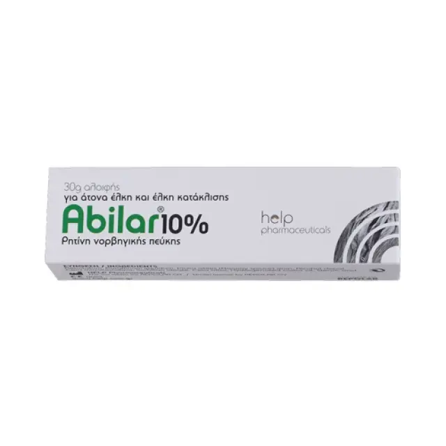 HELP PHARMACEUTICALS Abilar 10% Επουλωτική Αλοιφή 30gr