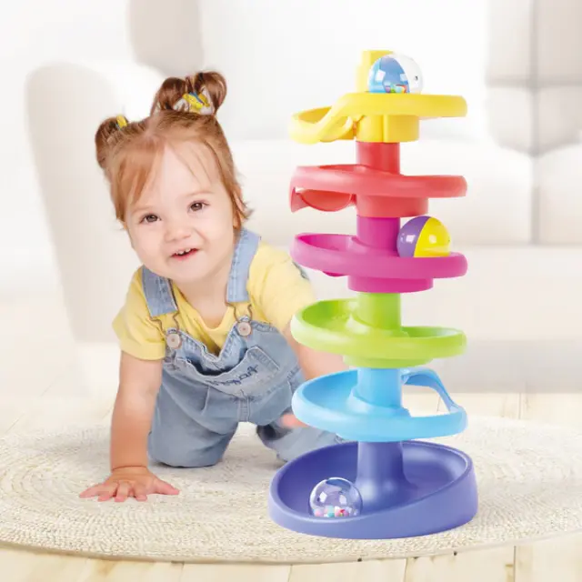Quercetti Spiral Tower Κατρακύλα 40cm (1+ ετών) 06501 2