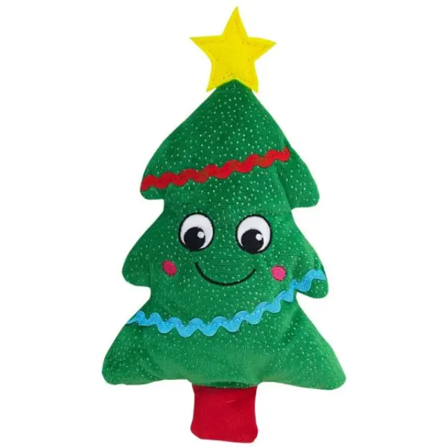 Nobby Xmas Tree Λούτρινο Χριστουγεννιάτικο Παιχνίδι με Ήχο για Σκύλους (23cm) Μονόχρωμο
