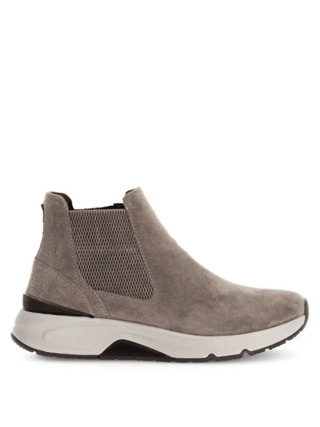 Gabor Μποτάκια Γυναικείο δέρμα Nubuck Γκρί GAB/96881 001-MOHAIR 3